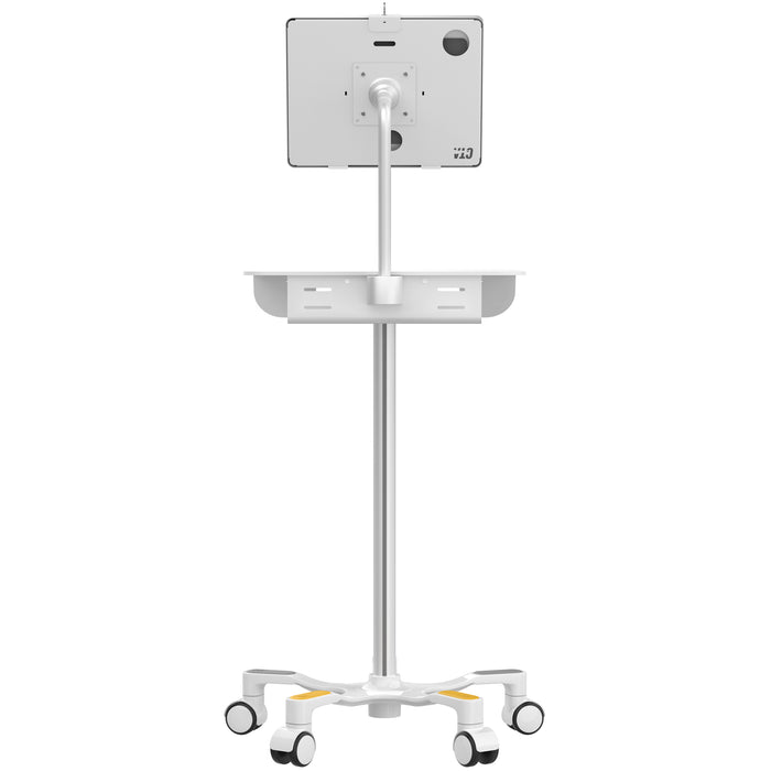 Medical Grade Anti-Microbial Floor Stand with Paragon Premium Locking Enclosure
