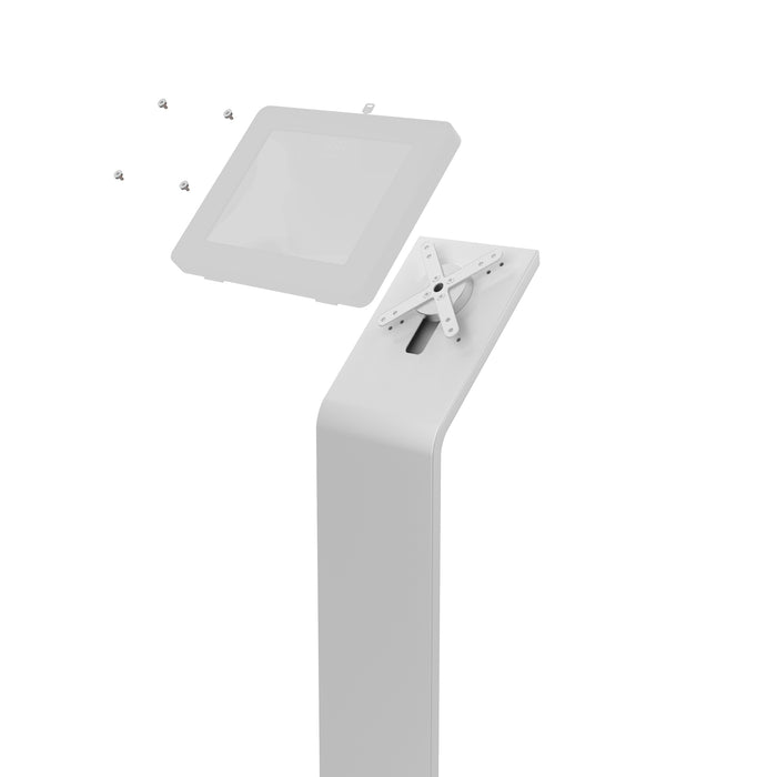 VESA Compatible Floor Stand for Kitting (Silver)
