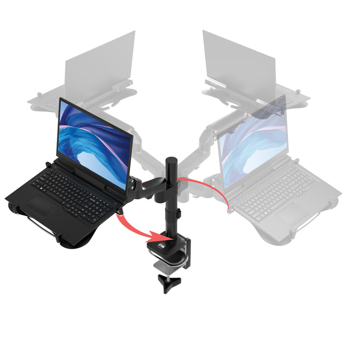 VESA-Compatible Laptop (And Other Device) Holder with Built-in Cooling Fan