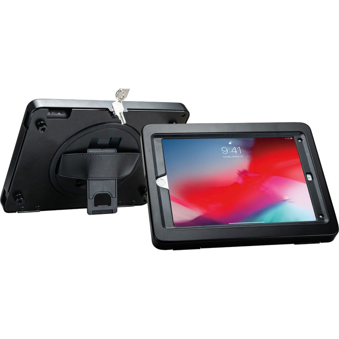 Kickstand Handgrip Case for iPad with Security Enclosure Jacket