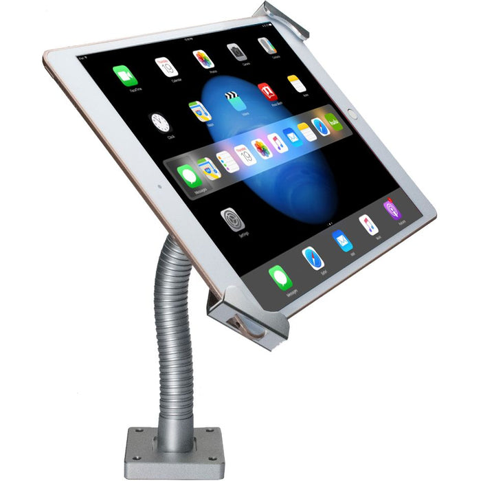Security Gooseneck Mount for 7-13 Inch Tablets, including iPad 10.2-inch (7th/ 8th/ 9th Generation)