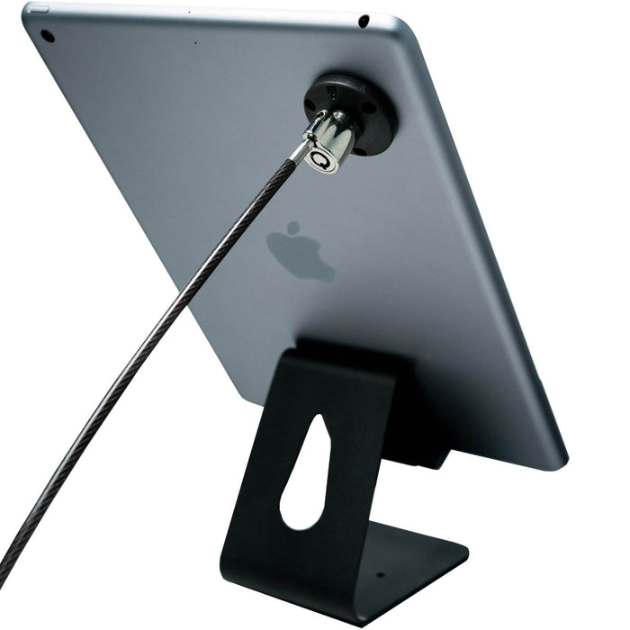 Tablet Desktop Security Kit with Display Stand and Theft-Deterrent Cable