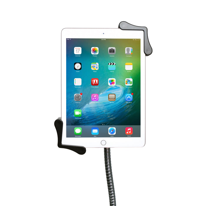 Pedestal Stand with Roll Holder for 7-13 Inch Tablet s, Including iPad 10.2-inch (7th/ 8th/ 9th Gen.)