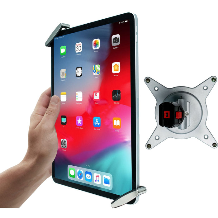 Tablet Security Grip with Quick-Connect VESA Mount for iPad 10.2-inch (7th/ 8th/ 9th Gen.), 11-inch iPad Pro &amp; More